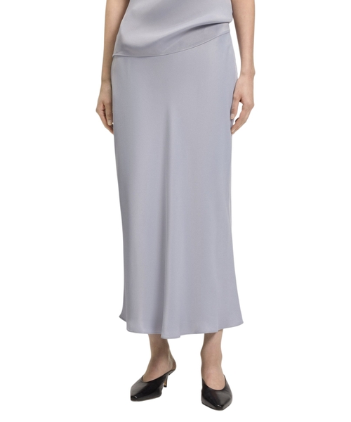 Макси юбка прямого кроя