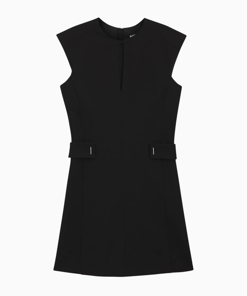 Dress with belt