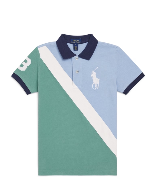 Поло в полоску с вышивкой Polo Pony