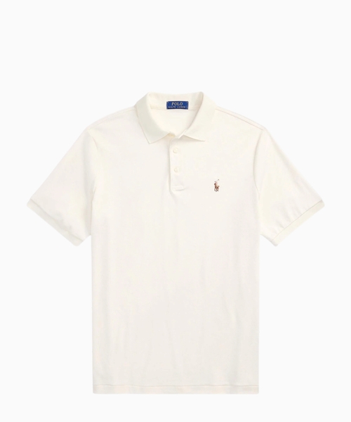 Polo Pony-embroidered cotton polo shirt