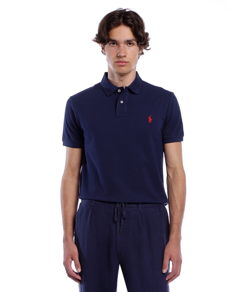 Хлопковое поло с вышивкой Polo Bear