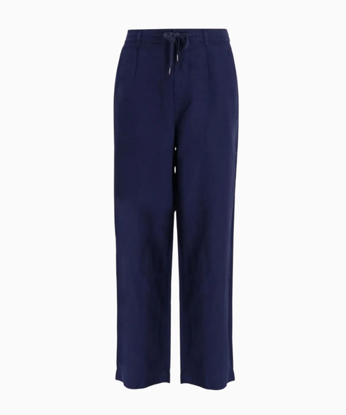 Drawstring linen pants