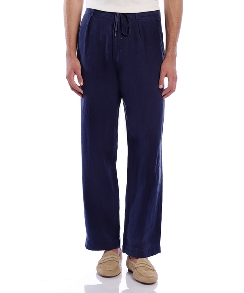 Beli ipli kətan şalvar