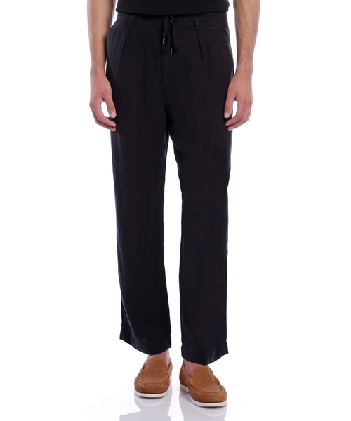 Drawstring linen pants