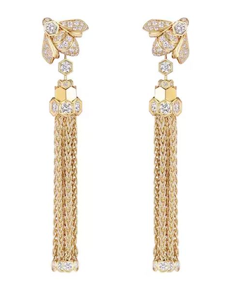 Серьги Bee de Chaumet Pompon