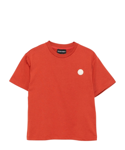 Logo-appliqué cotton T-shirt