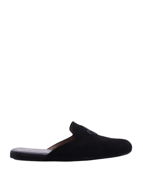 Suede slippers