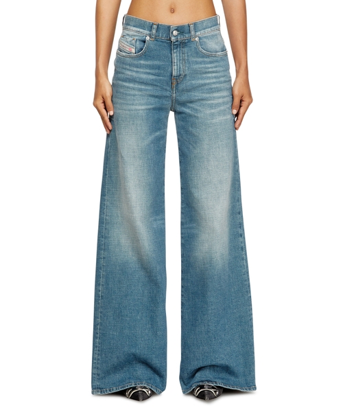 1978 d-akemi 09m07 klyoş biçimli denim şalvar