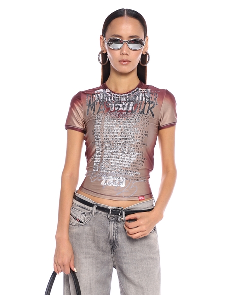 Футболка с принтом