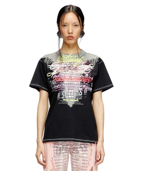 Футболка с принтом