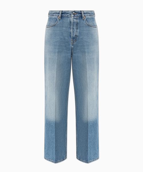 Enli biçimli denim şalvar