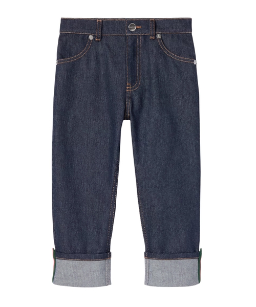 Denim pants with Web