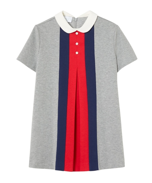 Cotton dress with web