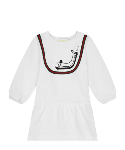 Платье с принтом