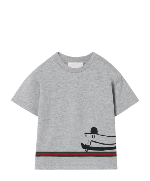 Cotton T-shirt with print
