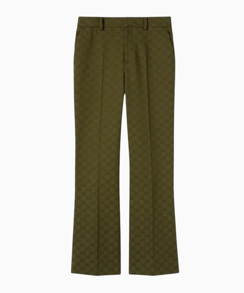 GG canvas pants