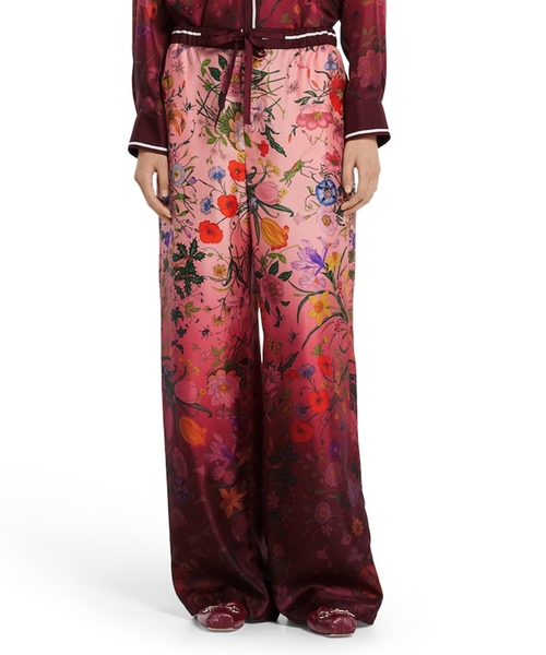 Printli ipək şalvar