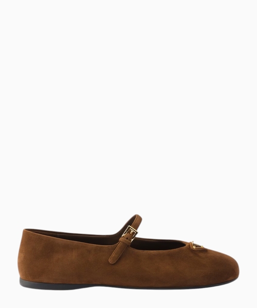 Velvet ballerinas