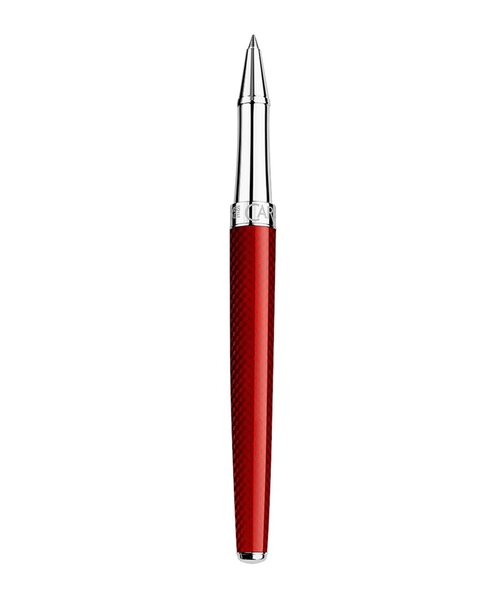 Stylo Plume Caran D'Ache Léman Slim - Rouge Carmin - Plume Medium (M) - Neuf Avec étiquettes Et Boîte