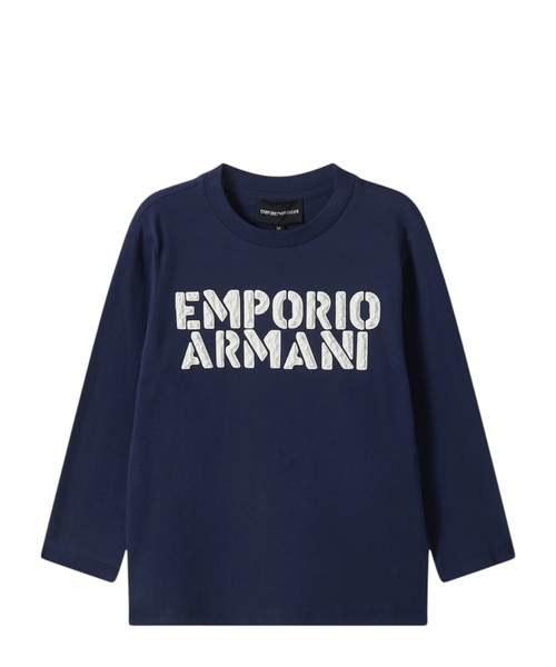 Logo long sleeve top