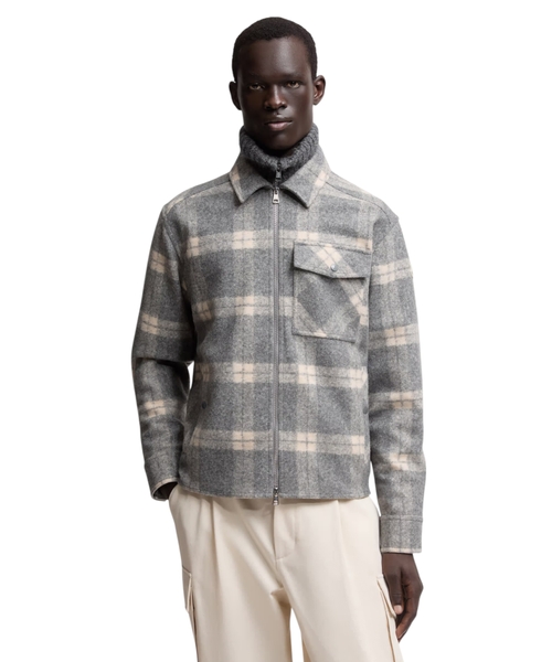 Long sleeve tartan shirt