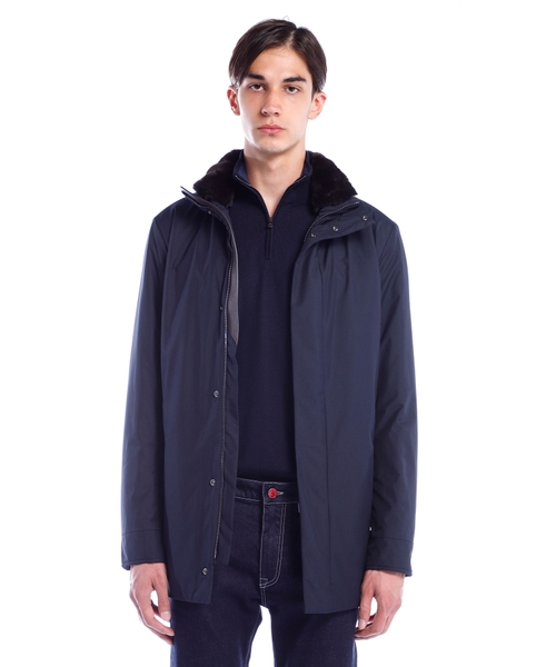 Пиджак с воротником-стойкой