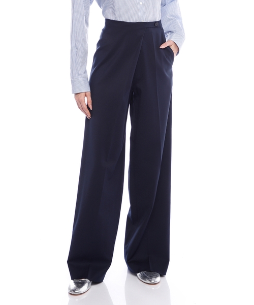 Asimmetrik düzbiçimli şalvar