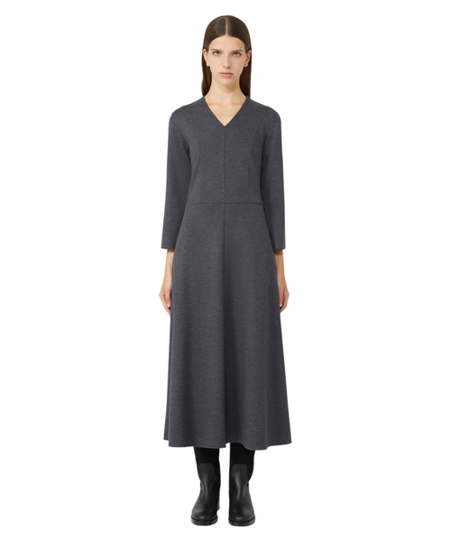 Платье из джерси пике