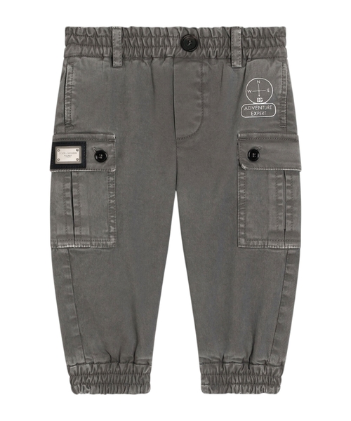 Trousers with elastic waist