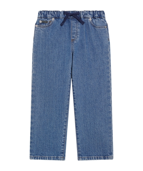 Джинсы с кулиской