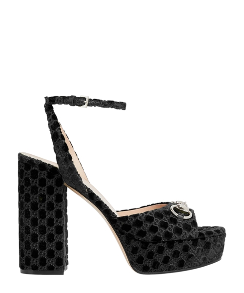 Horsebit detallı platformalı səndəl