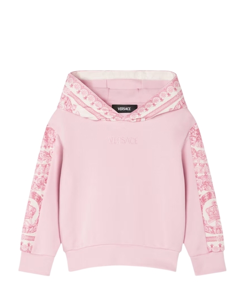 Barocco printed hoodie