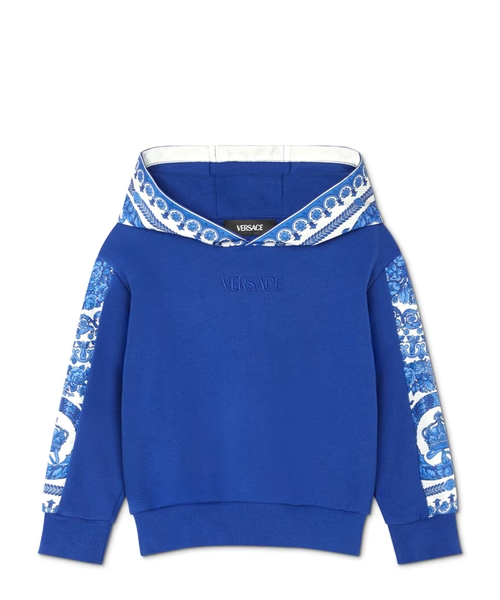 Barocco printed hoodie