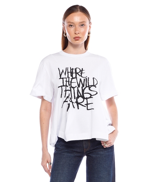 Футболка с принтом