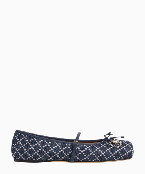 Horsebit ballet flat