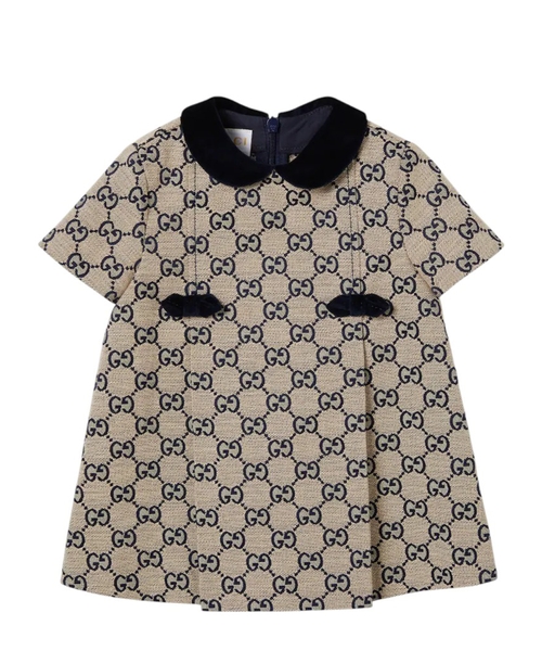 Платье с принтом GG