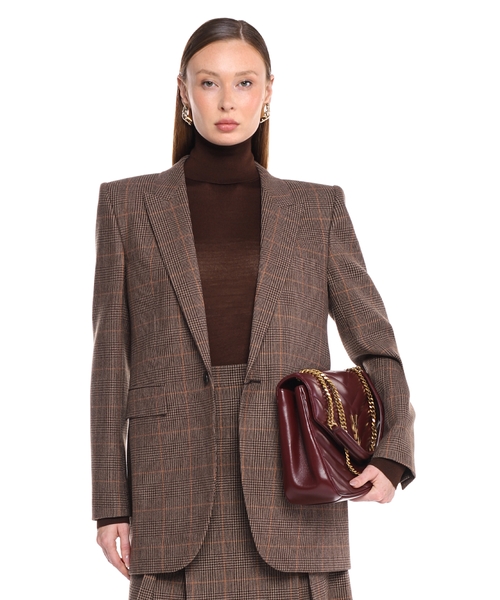 Wool and cashmere blazer