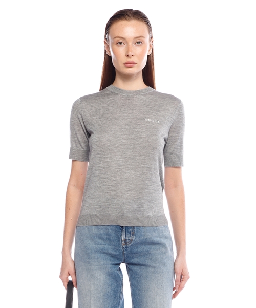 Cashmere and silk top