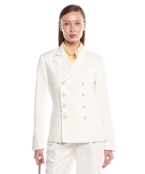 Льняной пиджак