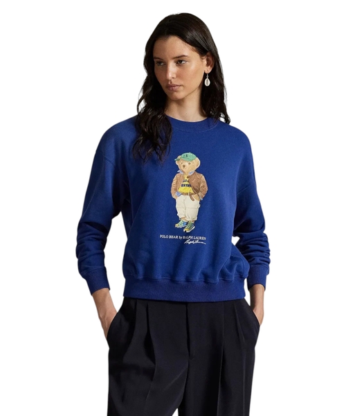 Sweatshirt with Polo Bear print