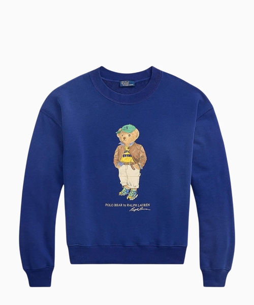 Polo Bear printli svitşot