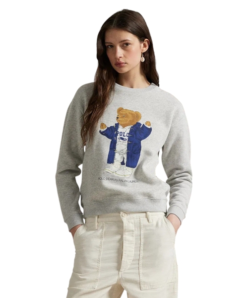 Sweatshirt with Polo Bear print