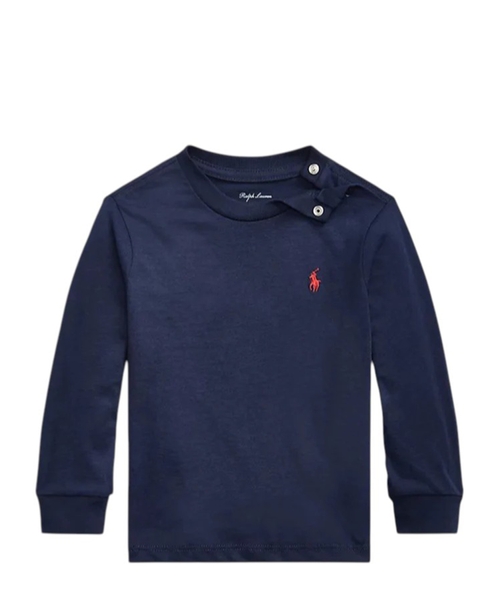 Long-sleeve cotton T-shirt