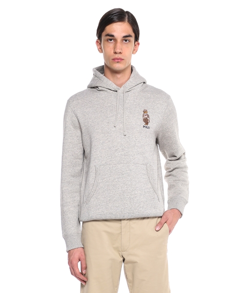 Polo Bear printed hoodie