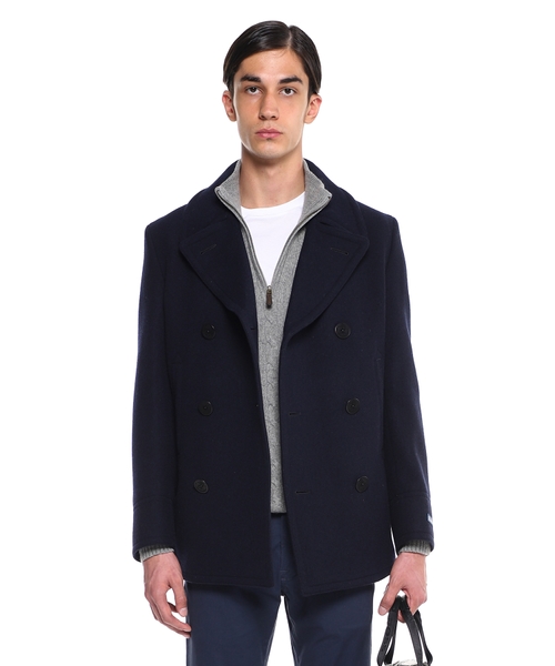 Double-breasted coat