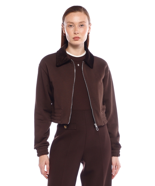 ラクユウ mina perhonen Velvet Jacket ラクユウ mina perhonen Velvet