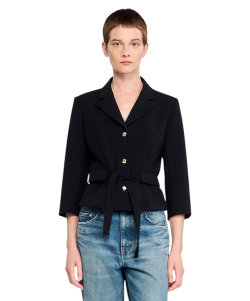 Beli kəmərli pencək