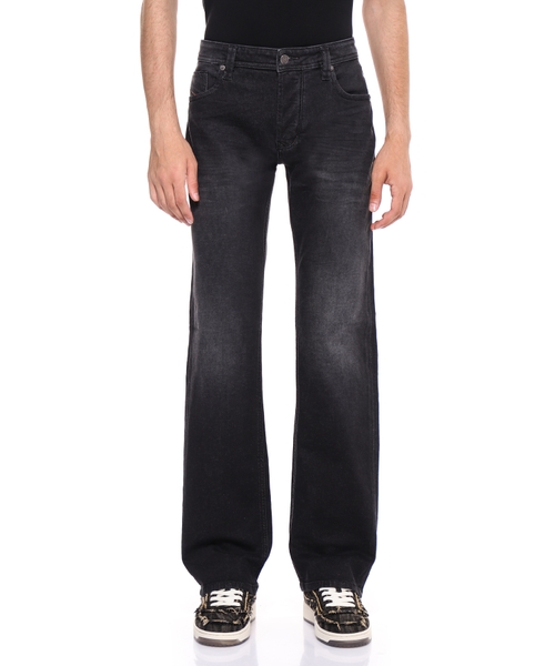 Düz Biçimli 1985 Larkee denim şalvar