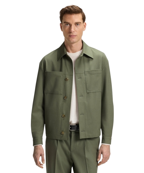 Relaxed-fit overshirt