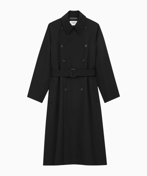 Coat in grain de poudre
